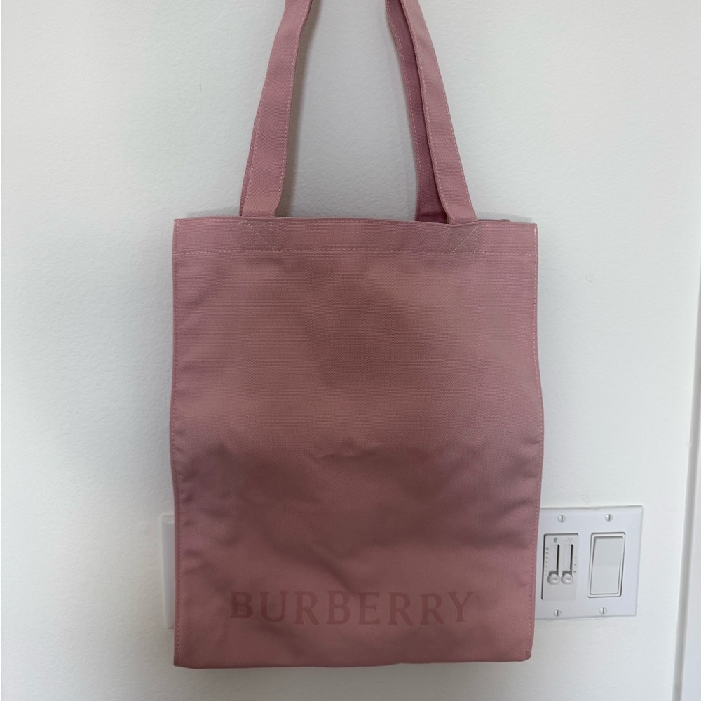 “Burberry Fragrance” pink tote bag